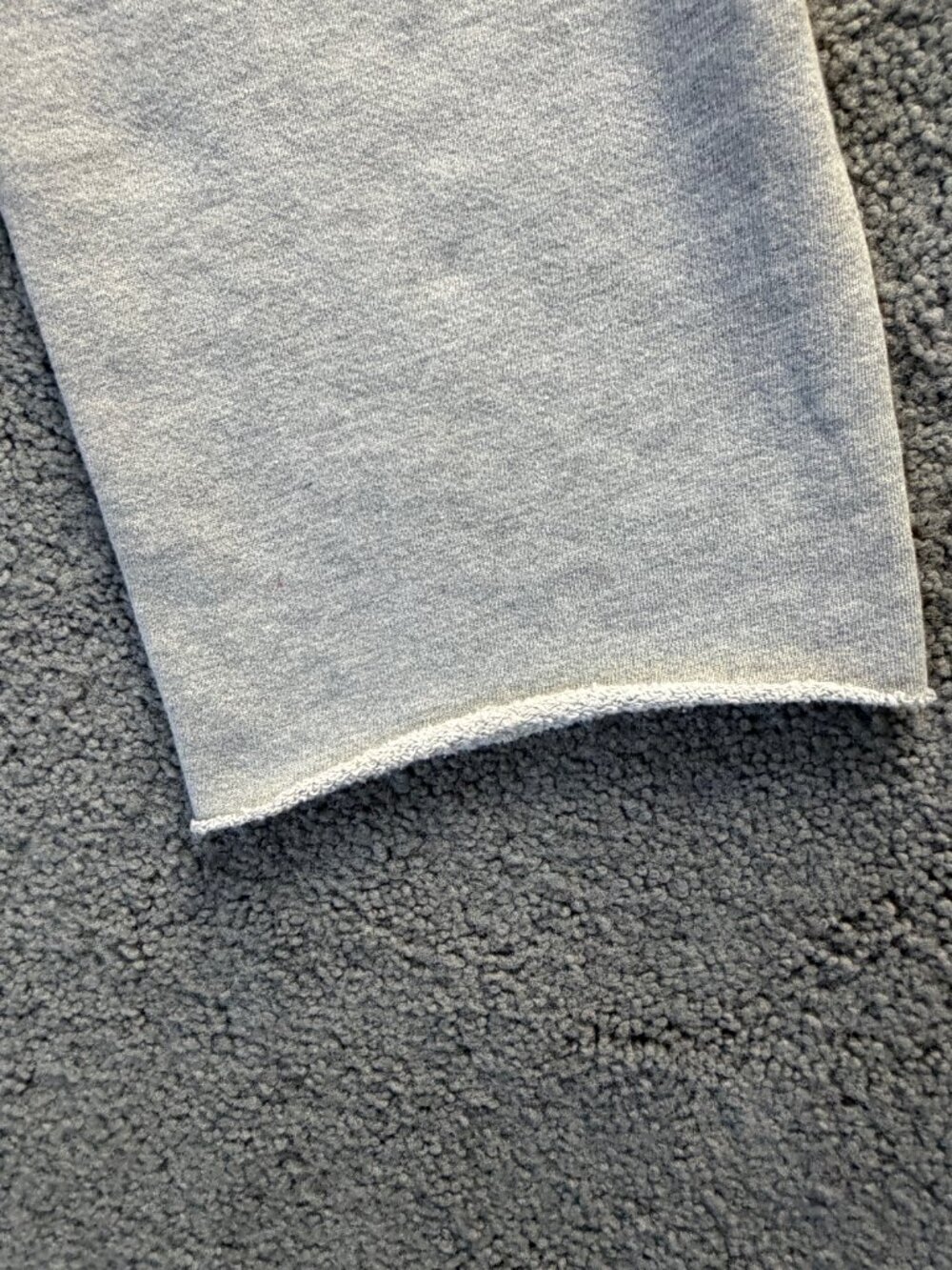CHERRY LA - Straight-Leg Logo-Appliquéd Cotton-Jersey Sweatpants - Gray- Sz. XL - Picture 13 of 14